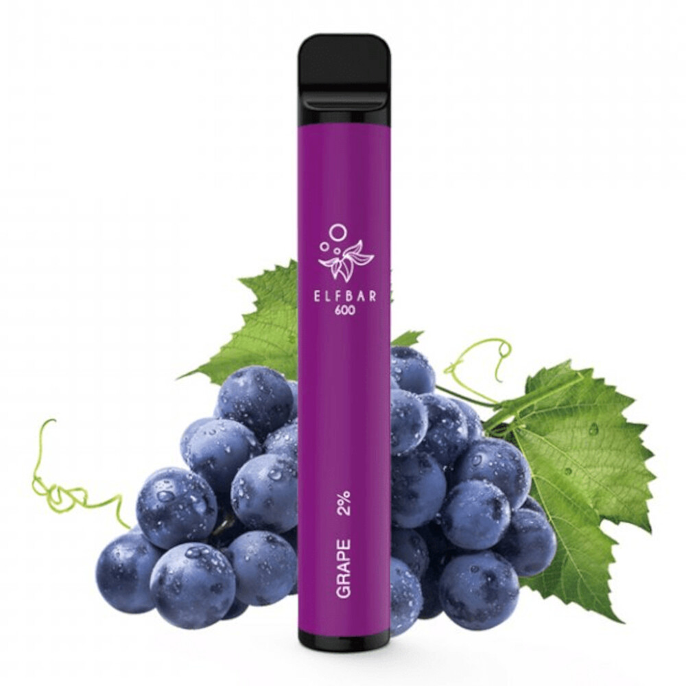 Elfbar 600 Disposable Electronic Cigarette Grape 20mg/ml