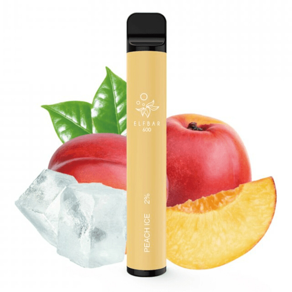 Elfbar 600 Disposable Electronic Cigarette Peach Ice 20mg/ml