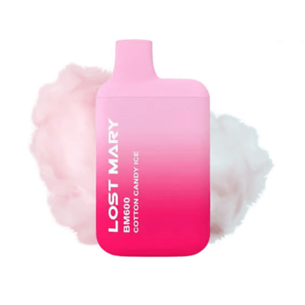 Lost Mary Bm600 Disposable Electronic Cigarette Cotton Candy Ice 20mg Ml